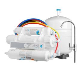 Компактная система обратного осмоса Atoll A-450m Compact с минерализатором 4 ступени, 120 л/сутки 