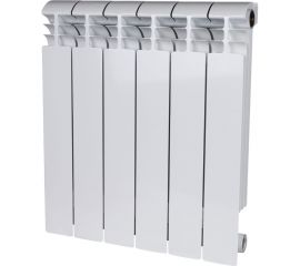 Биметаллический радиатор STOUT VEGA 500 6 секций, боковое подключение SRB-1310-050006 RG00908P2KEBRJ 