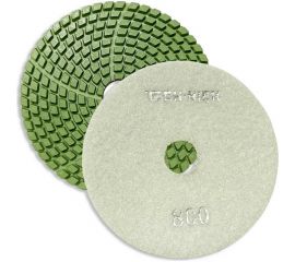 Круг алмазный гибкий шлифовальный АГШК GABBRO (100x2.5 мм; Р800) TECH-NICK 128.120.6730 