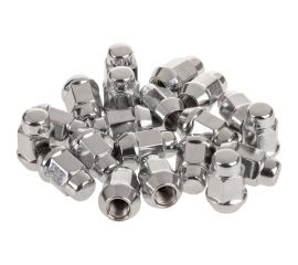 Гайка конус M12x1.50, закрытая 35 мм, ключ 3/4""(19 мм), хром 024, 20 шт SKYWAY S10602024 