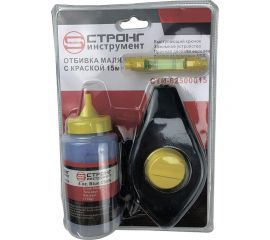Отбивочный шнур с краской Strong 15 м СТИ-62500015 