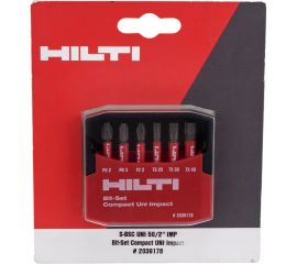 Набор насадок S-BSC UNI (6 шт; 50 мм) Hilti 2039178 
