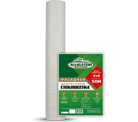 Фасадная щелочестойкая сетка KIMBULA ГОСТ 1500/1500 ячейка 4х4 мм, 1 м х 50 м, 145 гр 00000096 