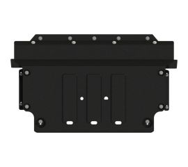 Защита картера двигателя и КПП SHERIFF сталь 2 мм для TOYOTA Probox (Succeed)-2014 / 2015 / 2016 / 2017 / 2018 / 2019 / 2020 / 2021 / 2022-5059 