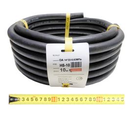 Шланг резиновый 3-х слойный маслобензостойкий ГОСТ 10362-2017 (14х22 мм; 6.3 атм.; бухта 10 м) Andycar H8-10 