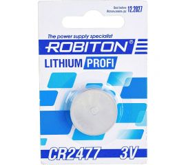 Элемент питания Robiton PROFI R-CR2477-BL1 CR2477 BL1 17454 