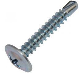 Саморез с прессшайбой Метизный двор сверло 4,2x32, 500 шт. 4607159062758 