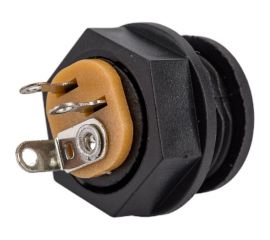 Разъем питания 5.5x2.1мм гнездо Pro Legend пластик на корпус с гайкой, PL2323 