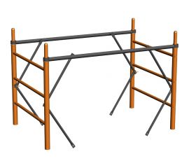 Секция РИНСТРОЙ h=1,2 м, для вышки-туры РИН Alfa-1,7x0,9 м 4610043590428 