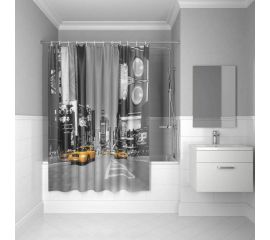 Штора для ванной комнаты IDDIS, 200*180см, полиэстер, B24P218i11 