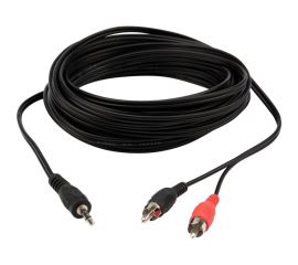 Шнур Стерео 3.5 мм - 2 RCA REXANT, длина 10 метров 17-4207 