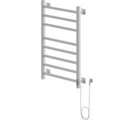 Электрический полотенцесушитель Zox ТРИУМФ ЛЦ 80х40 8 перекладин, правый, терморегулятор 372 Вт 547276 
