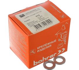 Шайба Саморезик М12 плоская, оцинк. DIN 125 1кг DIN125-М12-1 