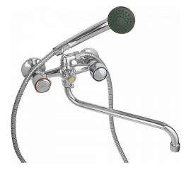 Смеситель для ванной WISENT с изливом 30 см и душем 2266 