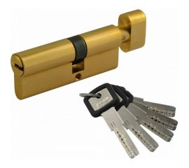 Цилиндровый механизм НОРА-М ЛПУВ.УК-80 45-35 латунь Х 15079 