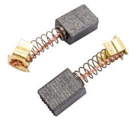 Комплект угольных щеток для электроинструмента Makita (пружина, пятак-уши), 6x9х11 мм, 2 шт COFRA SDM-34613 