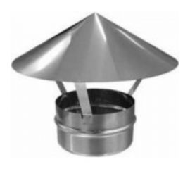 Вентиляционный зонт ВИЕНТО D=110 Зонт110 