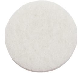 Фетровый самоклеящийся пункт Tech-Krep D24 мм белый (12 шт.) - пакет 109154 