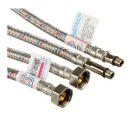 Подводка к смесителю TР-сантехника из нержавеющей стали 80 см, пара 79835 