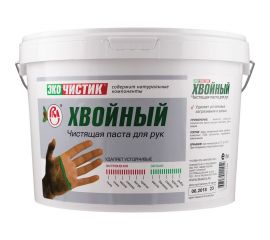 Средство для очистки рук ВМПАВТО Эко Чистик Хвойный, 8 кг, ведро 6404 