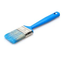 Флейцевая кисть для красок и лаков на водной основе смешанная щетина В1 50х14мм Мелодия цвета 77050 