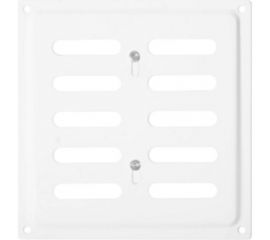 Решетка вентиляционная 150x150 мм, регулируемая, белый Домарт 170956 