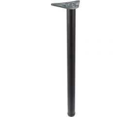 Ножка Tech-Krep металл, круглая, нерегулируемая, D60x710 мм, черная - накл. 127488 