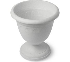 Высокий вазон Martika Колывань 8.1 л, диаметр 30 см, мрамор С136М 