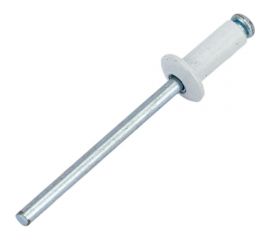 Заклёпки Профикреп RAL9003 бел.сигнальный пакет, 4,0х10 50 шт 114206 