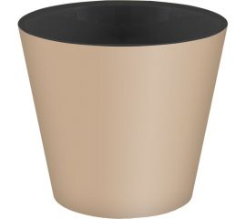 Горшок для цветов Idiland Rosemary D 200 мм, 4 л, с дренажной вставкой, бежевый 221600127/01 