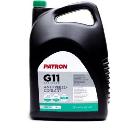 Антифриз PATRON 10 кг (8.9 л), зеленый, готовый, GREEN G11, TL 774-C, SAE J1034, N600690, MS-7170, MAN 324 NF, MB 325.0, B0400240, 6901599, 1286083 PCF4010 