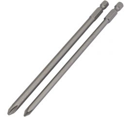 Бита крестовая РН1, РН2, 150 мм, 2 шт YATO YT-0489 