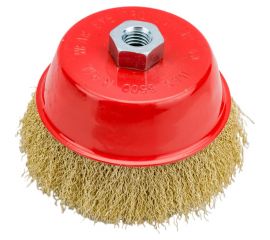 Щетка для МШУ чашка (125 мм, М14, металлическая проволока) Калибр 00000041861 