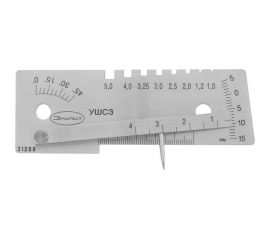 Универсальный шаблон сварщика УШС-3 с калибровкой Элитест 00107396к 