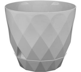 Горшок для цветов Idiland Laurel D 175 мм, 2.3 л, с поддоном, серый 221610935/03 