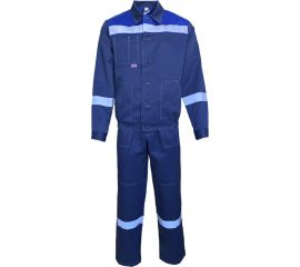 Летний костюм Спрут Енисей, темно-синий/васильковый, р.52-54/104-108, рост 170-176 131844 