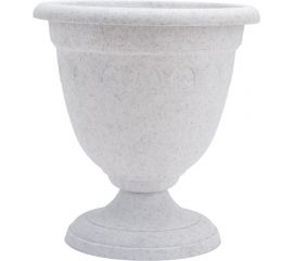 Высокий вазон Martika Колывань 0.8 л, диаметр 14 см, мрамор С132М 