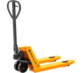 Гидравлическая коротковильная тележка RohlaRhino вилы 800 мм, грузоподъемность 2,5 т, колеса полиуретан RR80SPDP 