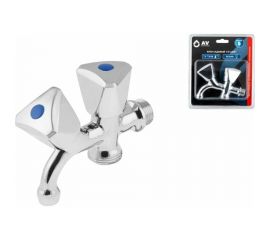 Кран водоразборный садовый AV Engineering 1/2х3/4 AVE167001 