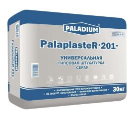 Гипсовая штукатурка PALADIUM PalaplasteR-201 (серая; 30 кг) 82199020 