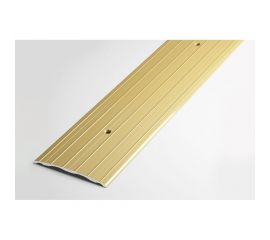 Порог прямой алюминиевый (60 мм; 0.9 м; анодированный; золото) Лука 00000002803 