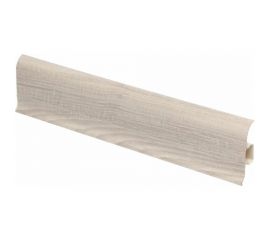 Напольный плинтус Центурион Lider 245 (62 мм; матовый; дуб снежный) 71257 