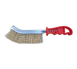 Металлическая щетка Rossvik с пластмассовой ручкой, длина 250 мм ST317 