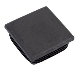 Внутренняя заглушка для трубы Tech-Krep 50x50 мм, черный пластик, 4 шт. пакет 150420 