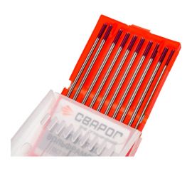 Электрод вольфрамовый WTh-20 (10 шт; 2.4x175 мм; ТМ упаковка) Сварог 99602 