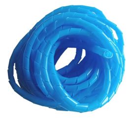 Спиральная оплетка PARLMU SWB 10-4, полиэтилен, размер 10, бухта 8 м, голубая PR4400400 