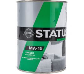 Масляная краска Радугамалер STATUS МА-15 (синяя; по металлу, дереву, бетону; 0.8 кг) 4630018083472 