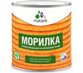 Морилка для дерева MALARE Professional (акриловая; тик; 0,9 кг) 2036770257717 