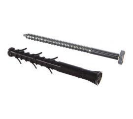 Фасадный дюбель КРЕП-КОМП шуруп под ключ KENNER Master 10х100 50шт фдкм10100 