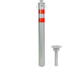 Парковочный столбик Технология Город съемный с креплением для цепи 750x76мм 3962 